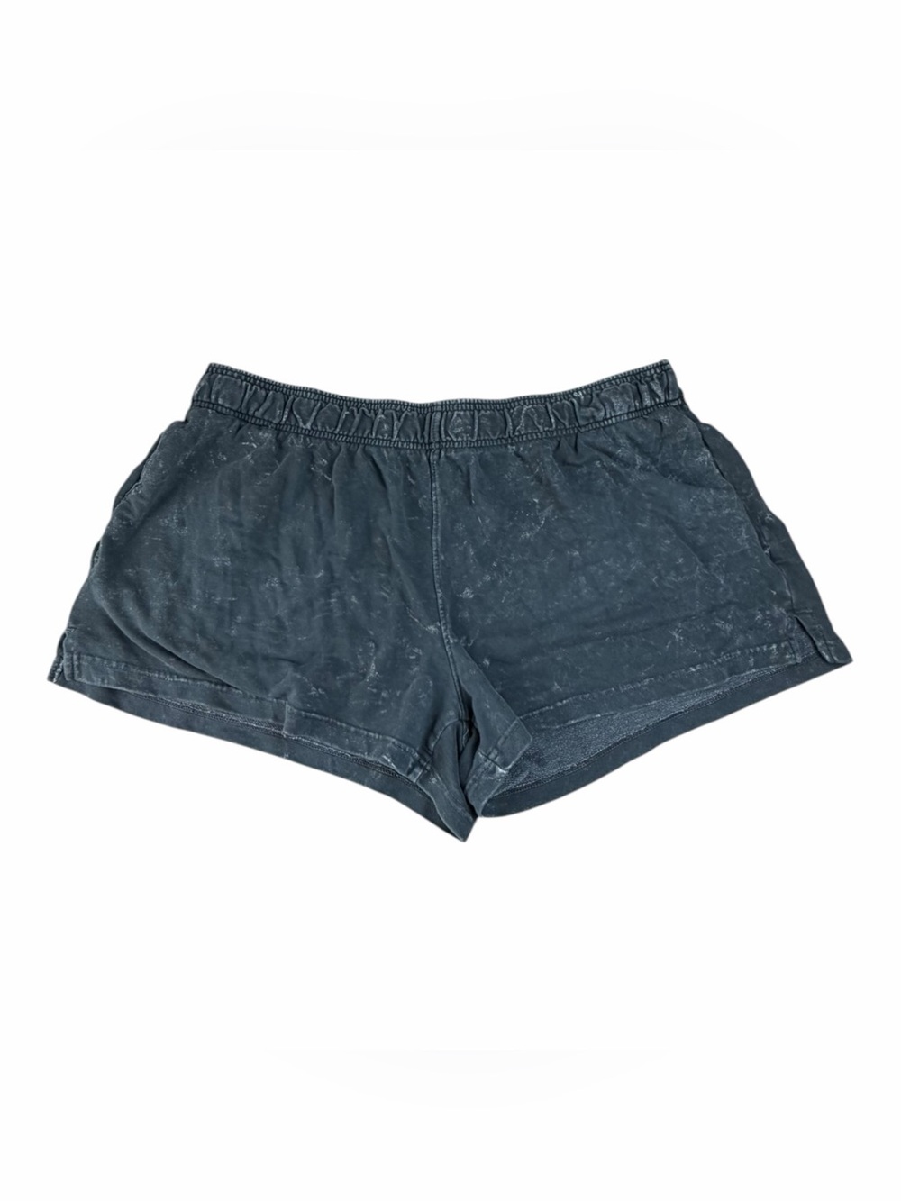 Avia Women Sweat Shorts Athletic XL (16-18) Gray Black Pockets Stretch